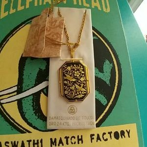 Damasquinado de toledo 24 kts vintage necklace 💕